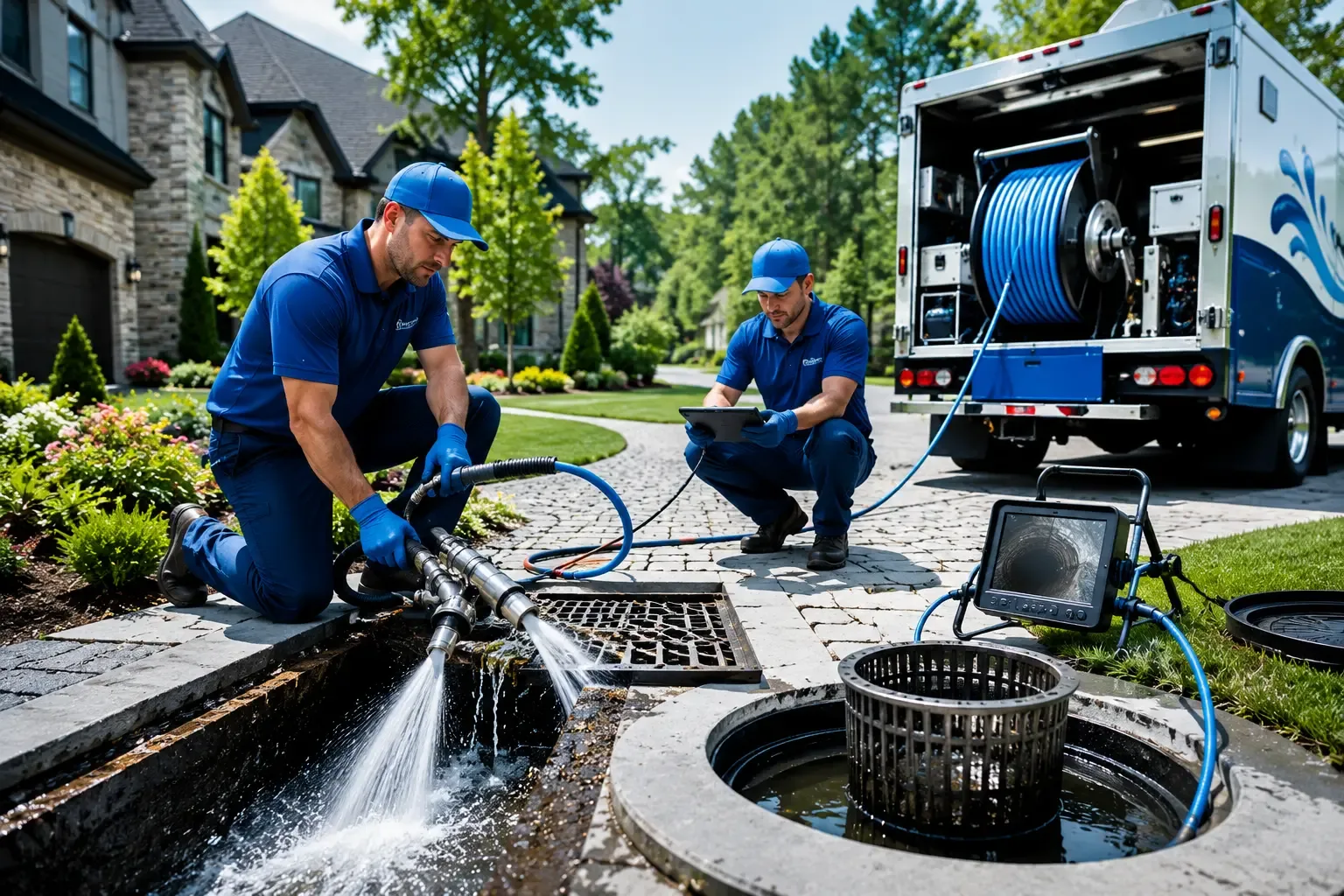 Local outdoor drain cleaning professionals in Kiel, WI