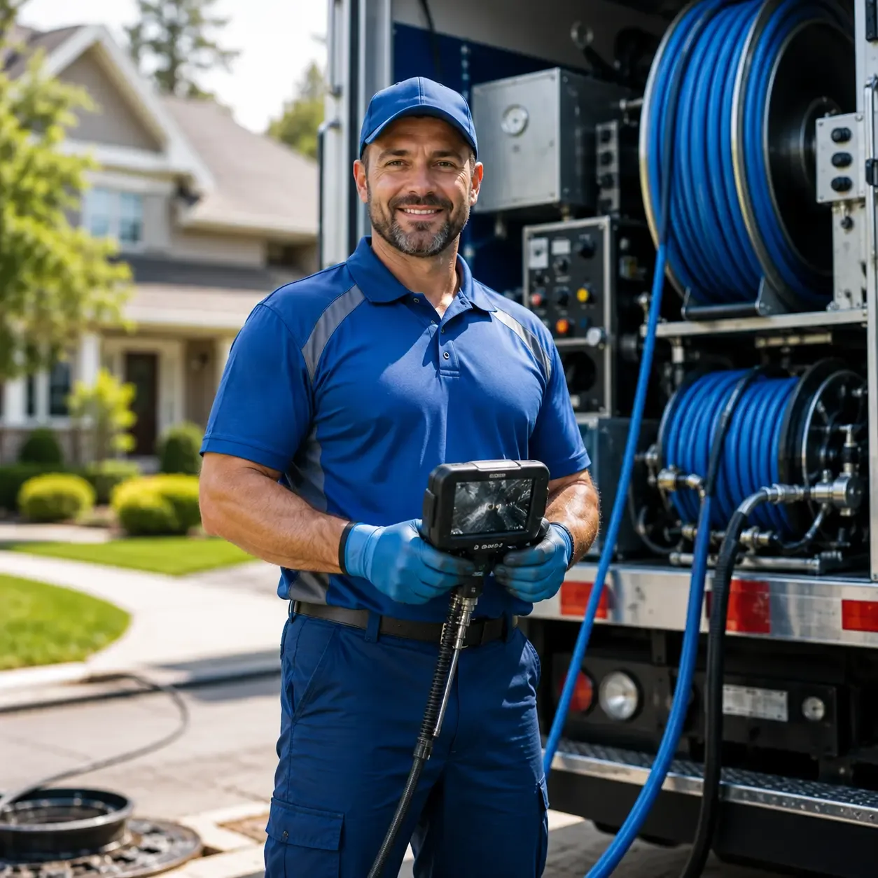Local outdoor drain cleaning specialists in Kiel, WI